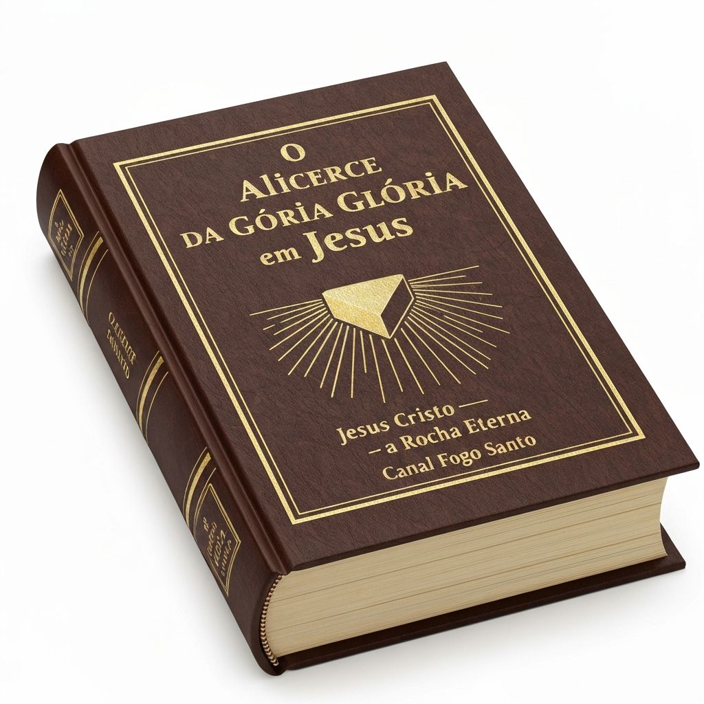 O Alicerce da Glória em Jesus — livro